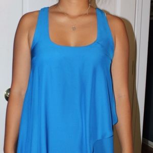 Blue mini  dress